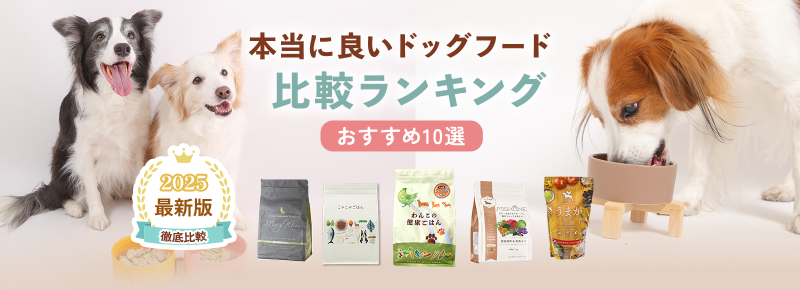 本当に良いドッグフード比較ランキング